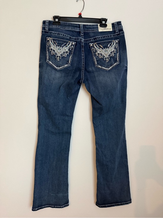 Grace in LA Denim - Grace in LA Embellished Bootcut Jeans Size 33